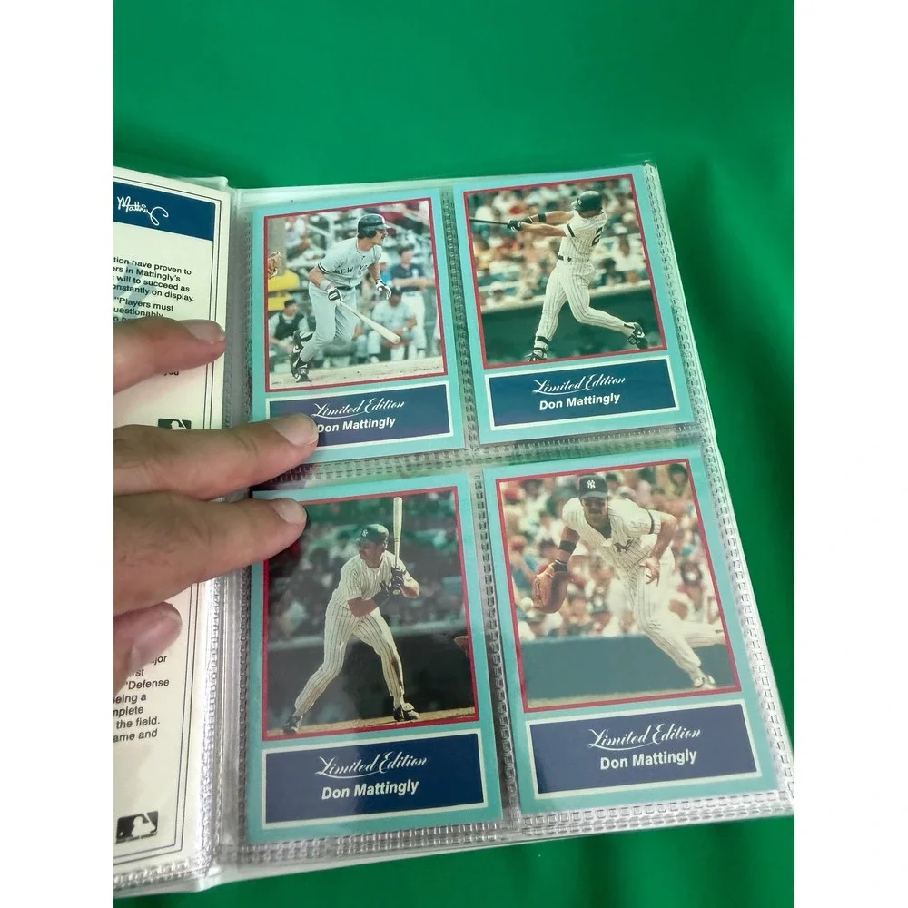 1988 The Don Mattingly Story Limited Edition Card Set & Talking Record Yankees